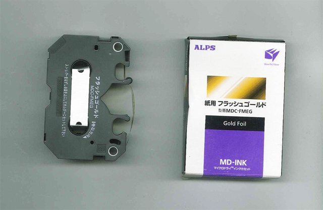 MDC-FMEG Alps Gold Foil MicroDry (MD) Ink Cartridge